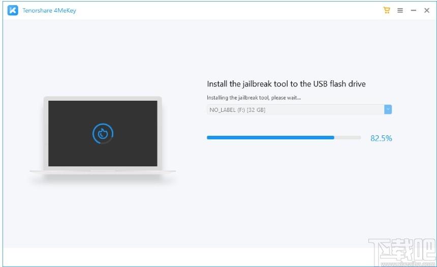 Tenorshare 4MeKey下载,ios密码恢复工具,系统软件,一键解锁