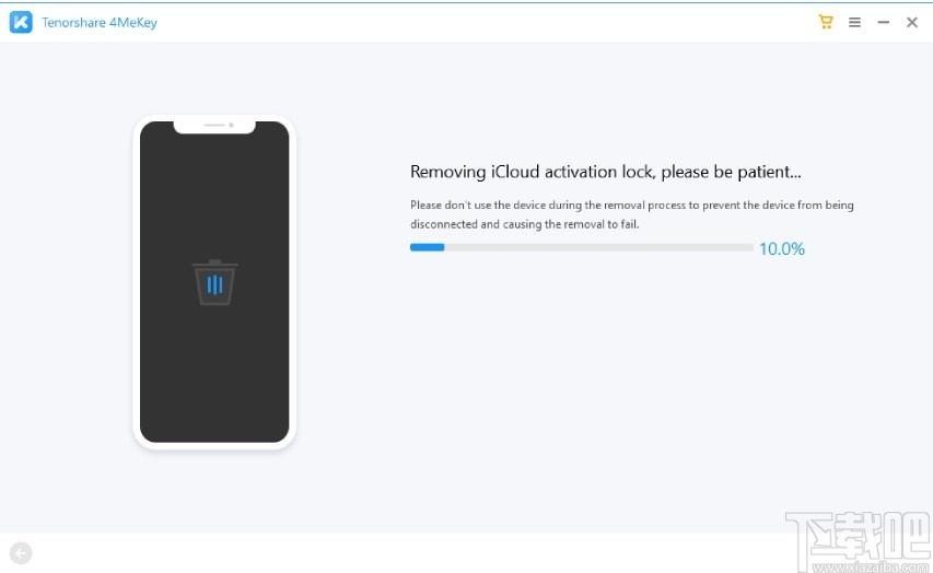 Tenorshare 4MeKey下载,ios密码恢复工具,系统软件,一键解锁