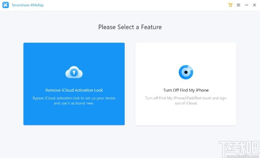 Tenorshare 4MeKey下载,ios密码恢复工具,系统软件,一键解锁